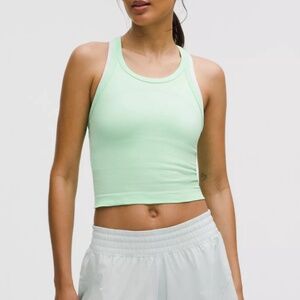 Lululemon Swiftly Tech Cropped Racerback Tank Top size 10